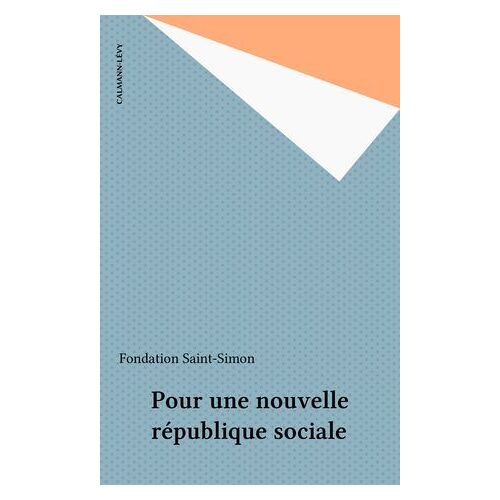 Pour Une Nouvelle République Sociale