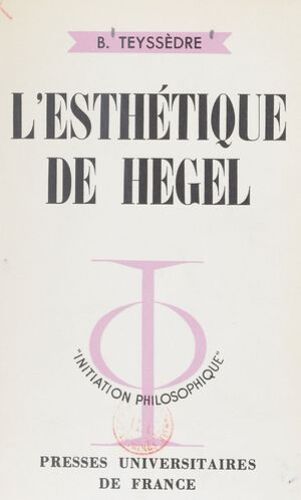 L'esthétique De Hegel