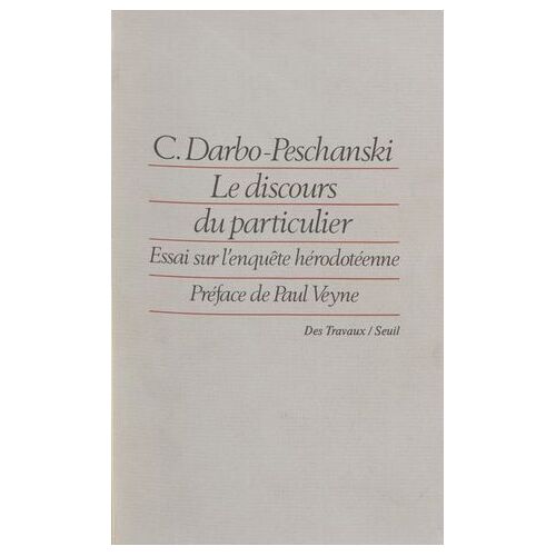 Le Discours Du Particulier