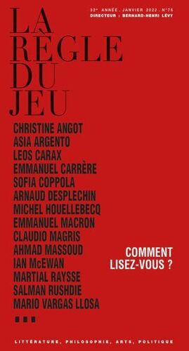 La Règle Du Jeu N°75