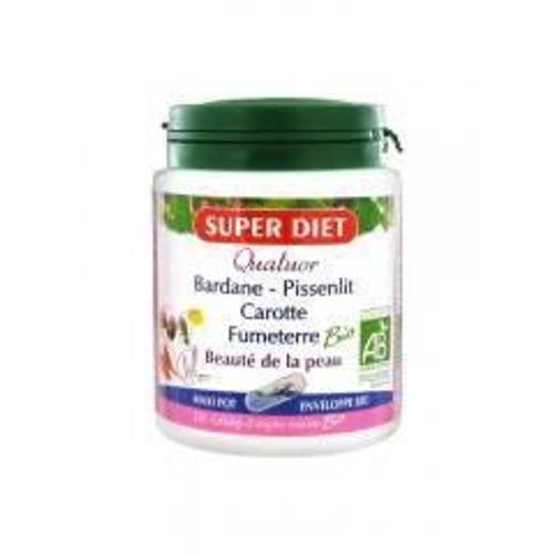 Super Diet Quatuor Beauté De La Peau Bio 150 Gélules 