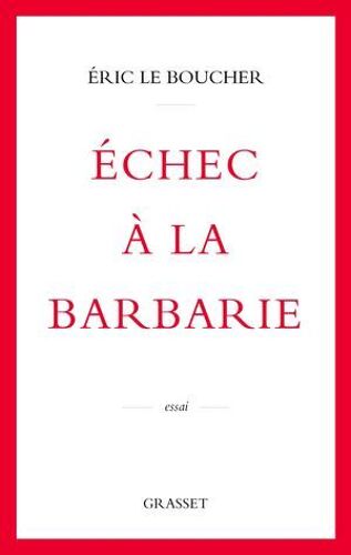 Echec À La Barbarie