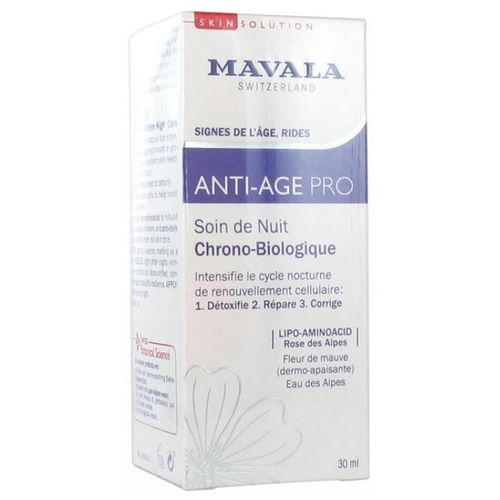 Anti-Age Pro - Mavala - Soin De Nuit Chrono-Biologique 