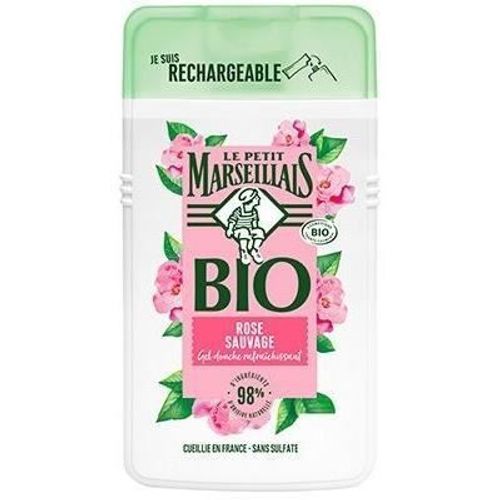 Le Petit Marseillais - Gel Douche Bio Hydratant, Au Ph Neutre,Rose Sauvage, 250ml Douche 