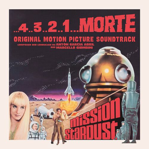 Abril,Anton Garcia / Giombini,M - 4..3..2..1...Morte (Original Soundtrack) - Limited Clear Red Colored Vinyl [Vinyl Lp] Colored Vinyl, Ltd Ed, Red, Italy - Import