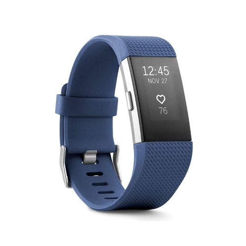 Fitbit Charge 2 fitness activité bracelet bleu Grand modèle（L）