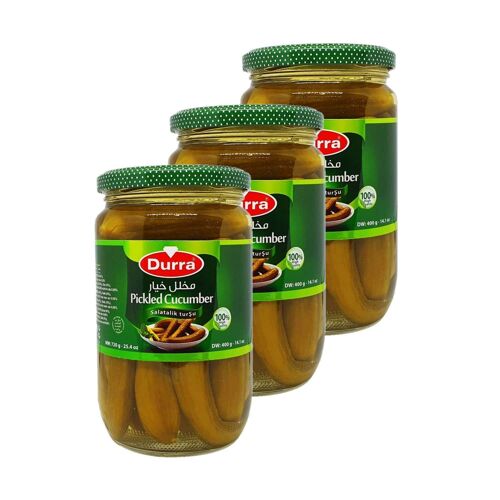 Lot 3x Concombre Mariné - Bocal 720g