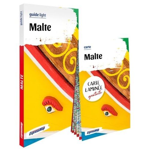 Malte - Avec 1 Carte Laminée 1/40 000