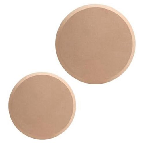 2 Pièces Plaque En Céramique Formant Moule Outils De Poterie Pour Argile Ronde Moule En Argile Construction Manuelle Plat Plaque Slump Moule 8 Pouces Et 12 Pouces