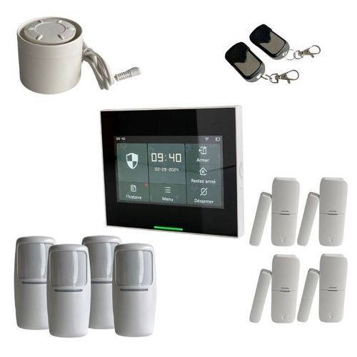 Pack alarme AirTouch, 200 zones kit 4