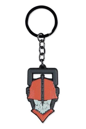 Chainsaw Man porte-clés caoutchouc Chainsaw