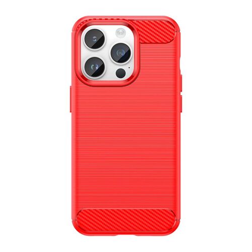 Coque pour iphone 14 Pro Max,Technologie de Sérigraphie Protection TPU Housse Étui,Rouge
