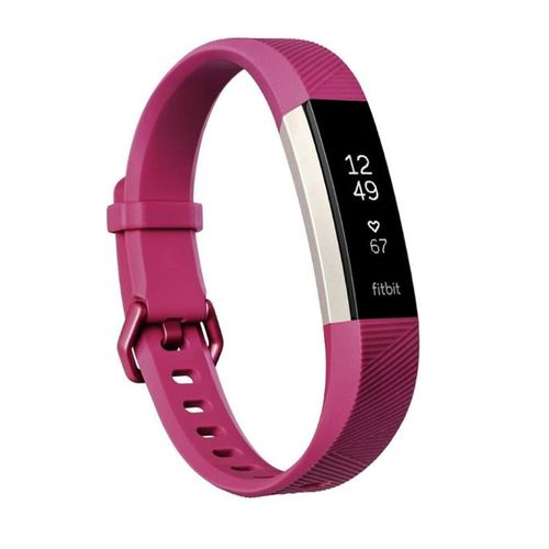 Fitbit Alta HR silicone bracelet de fitness fuchsia Grand modèle（L）