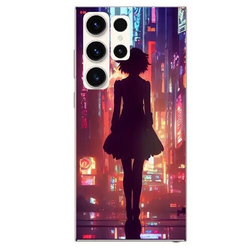 Coque Pour Galaxy S22 Ultra New York City Manga