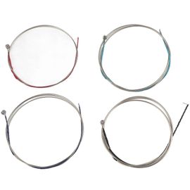 Cordes D'alto A ?1er D ?2ème G ?3ème C ?4ème Nickel Argent Enroulé Nickel ? Boule Plaquée ? Noyau En Acier D'extrémité 4pcs