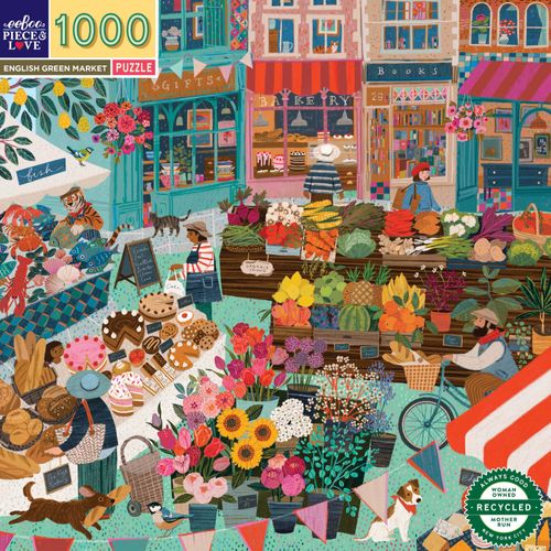 English Green Market - Puzzle 1000 Pièces