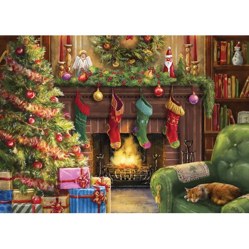 Cozy Christmas Evening - Puzzle 500 Pièces