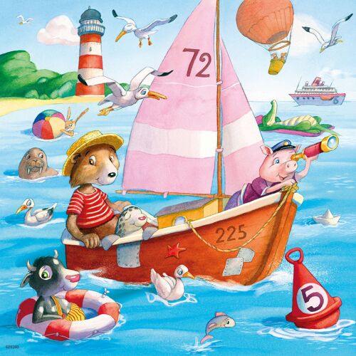 Sur L'eau - Puzzle 49, 49 Et 49 Pièces