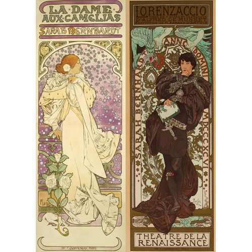 Alfons Mucha - Collage - Puzzle 500 Pièces