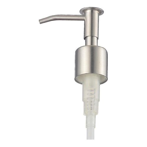 Tête De Pompe De Rechange Pour Distributeur De Shampoing En Acier Inoxydable - Écologique, Ergonomique, Résistante À La Rouille, Rotation À 360°