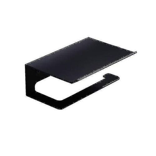 Porte-Mouchoirs Mural En Aluminium Space Avec Tablette Pour Téléphone ¿ Solution De Rangement Élégante Pour Salle De Bain