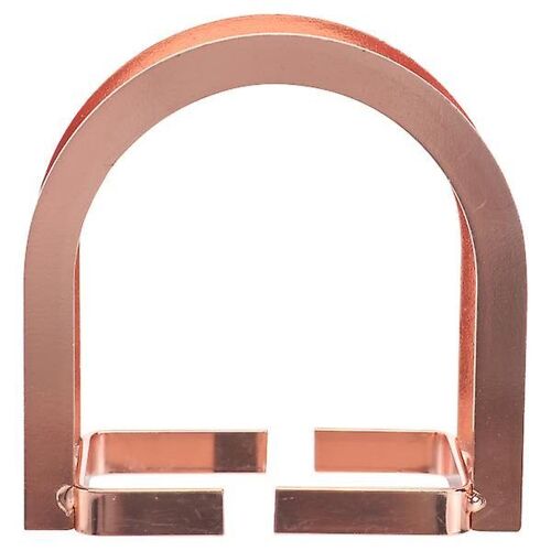Élégant porte-serviettes en or rose ¿ Distributeur de mouchoirs sur pied pour la décoration de la maison, du café et de l'hôtel
