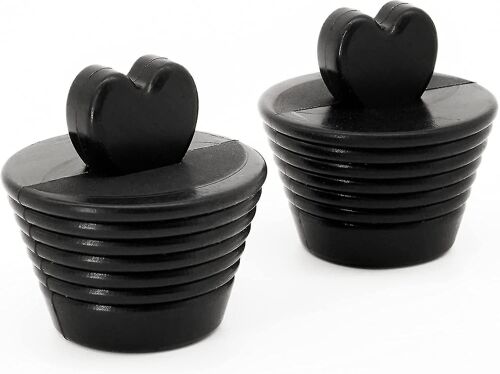 Lot De 2 Bouchons De Baignoire Universels En Silicone ¿ Bouchon De Vidange Efficace Pour Baignoire, Douche Et Cuisine, Sans Bpa, Facile À Nettoyer