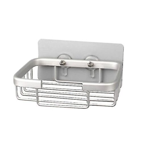 Porte-savon Space en aluminium ¿ Antirouille, sans traces, installation facile, étanche pour la salle de bain et la cuisine