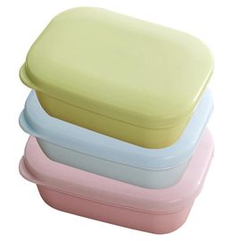 Tyqour Porte-savon De Voyage En Aluminium Avec Couvercle - Plateau à Savon De Voyage En Métal Auto-drainant - Boîte à Savon Pour Barre De Savon - Idéal Pour Le Camping, Le Voyage