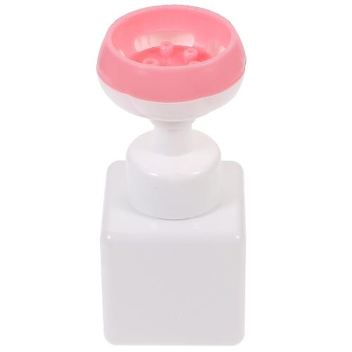 Flacon distributeur de savon moussant rose élégant - Rechargeable, étanche, parfait pour la maison, le bureau et les voyages