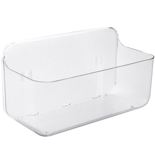Étagère De Rangement Murale Pour Salle De Bain ¿ Étagère De Rangement Pour Shampoing, Savon Et Produits De Toilette ¿ Design En Plastique Durable