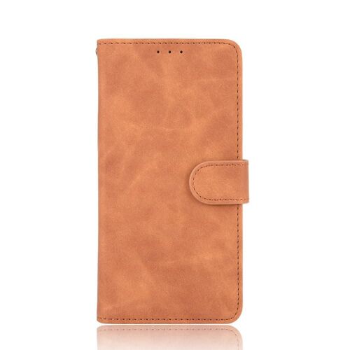 Étui Pour Sony Xperia Xz3 Avec Porte-Cartes Kickstand Coque En Cuir Folio Flip Housse De Protection Insertion De Carte Protection Complète - Le Brun
