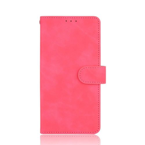 Étui Pour Samsung Galaxy M11 Coque En Cuir Folio Flip Housse De Protection Avec Porte-Cartes Kickstand Protection Complète Insertion De Carte - Rouge