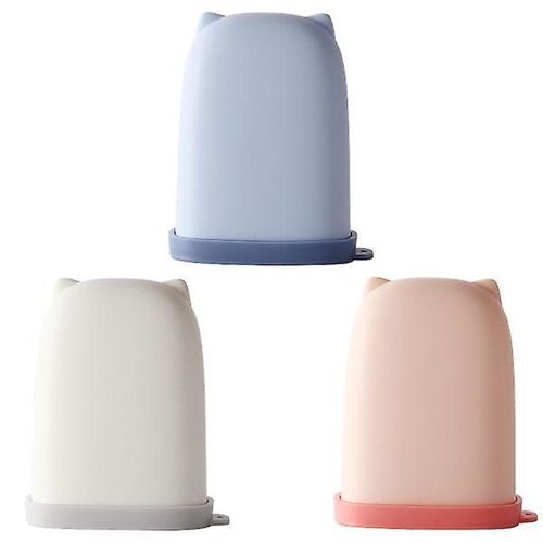 Lot de 3 boîtes de rangement étanches pour savon avec couvercle ¿ Porte-savon de voyage en plastique et silicone durable ¿ Compact et portable