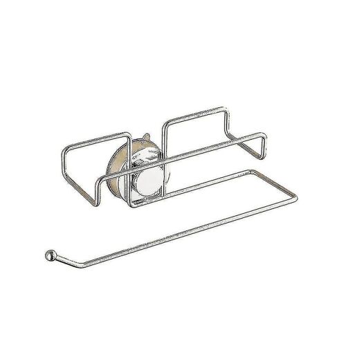 Porte-Essuie-Tout À Ventouse Sans Couture ¿ Sans Outils, Antirouille, Solution De Rangement Peu Encombrante Pour La Cuisine Et La Salle De Bain