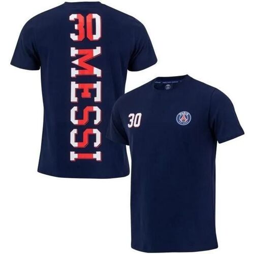 12 Ans - T-Shirt Enfant - Psg - Lionel Messi - Bleu - Manches Courtes - Officiel