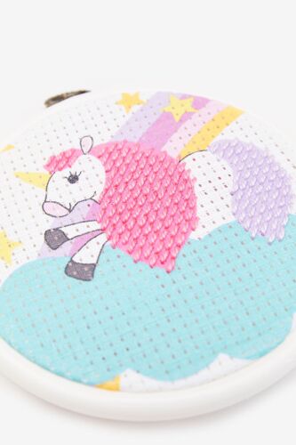 Kit Enfant Broderie Demi Point La Licorne