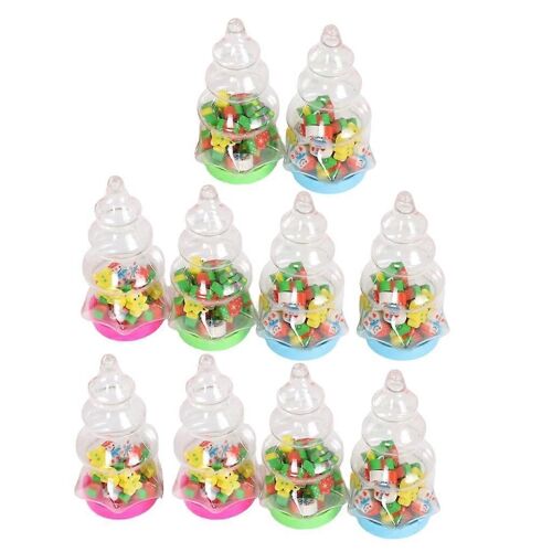 Gommes En Caoutchouc Sur Le Thème De Noël Remplisseurs De Bas De Noël Gommes De Noël En Bouteille