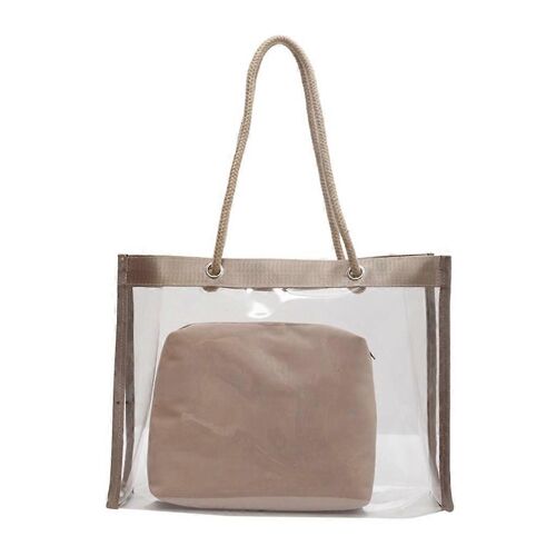 Sac à main en PVC et sacs à main pour femmes Sac à bandoulière de grande capacité Sac fourre-tout à poignée supérieure