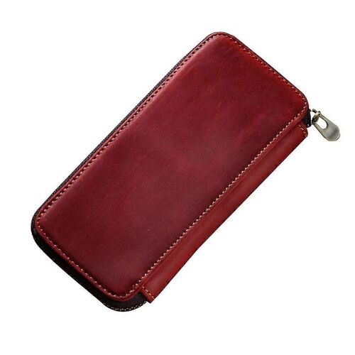Étui À Stylo En Cuir Porte-Stylo Plume Portable Cadeau Pour Hommes Femmes