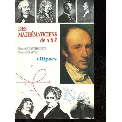 Des Mathématiciens De A À Z.