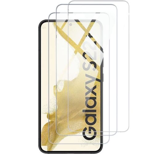 Hqselection®Lot De 2 Verre Trempé Pour Samsung Galaxy S22 +/ S22 Plus 5g .Film De Protection D'écran Transparent - Anti Rayures - Ultra Résistant Dureté 9h