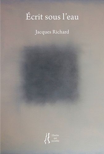 Ecrit Sous L'eau