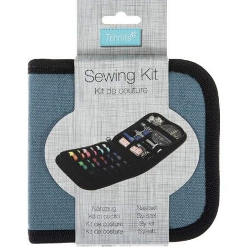 Trousse De Couture - Petit Modèle - Trimits Bleu