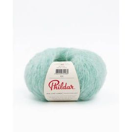 Pelote De Laine Et Mohair Phil Chic Lurex - 25gr - Phildar Menthol Vert