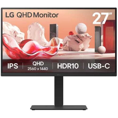Écran d'ordinateur - LG - 27BA75QB-B.AEU - 27 pouces - Noir - HDMI, DisplayPort