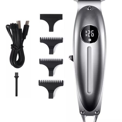 Tondeuse À Cheveux Électrique Pour Hommes, Ensemble De Tondeuse À Barbe À Lame En T