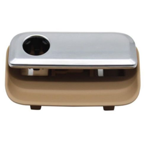 Poignée De Boîte À De Passager De Tableau De Bord Beige 958552147 Pour 2010-2018 Lhd Commutateur De Compartiment De Rangement Chromé
