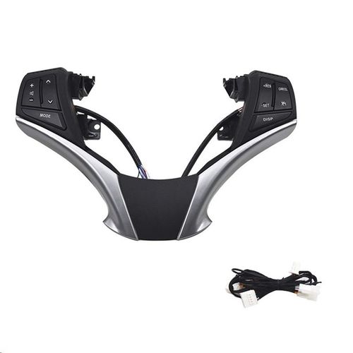 Commutateur De Régulateur De Vitesse Volant Multimédia Bouton Audio Pour Yaris Vios 2013-2016 84250-0d120 Avec Harnais