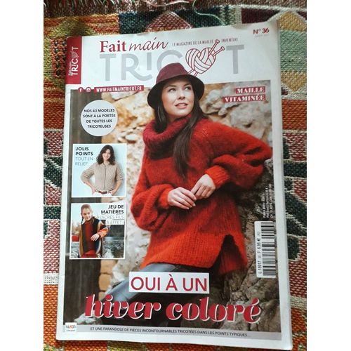 Magazine Fait Main Tricot N 36